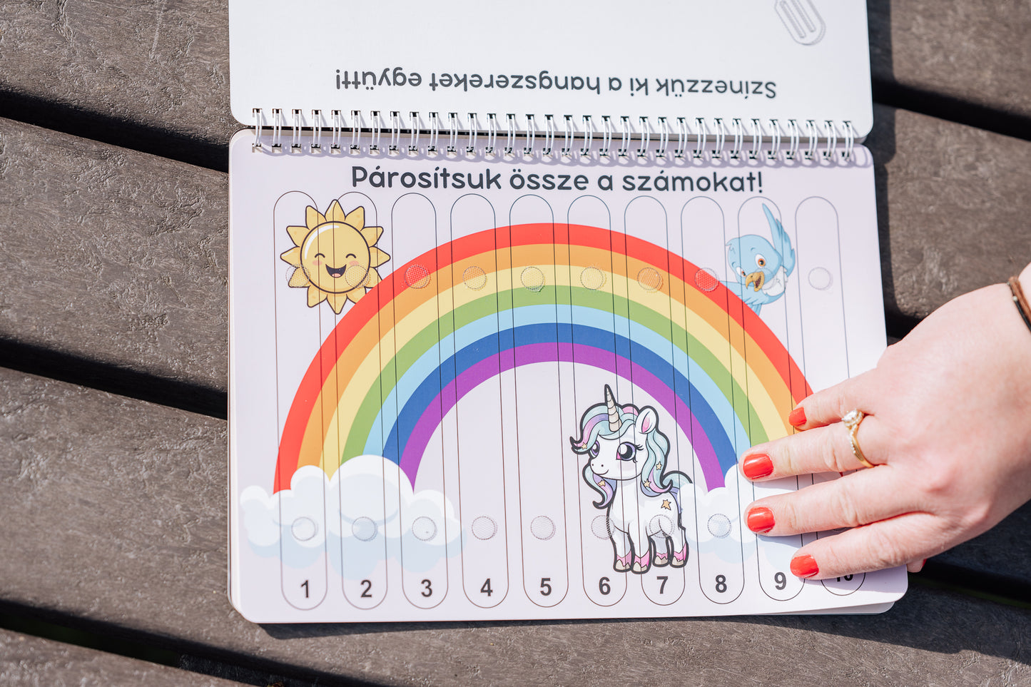 Tanuló Manó - Hungarian Learning Busy Book